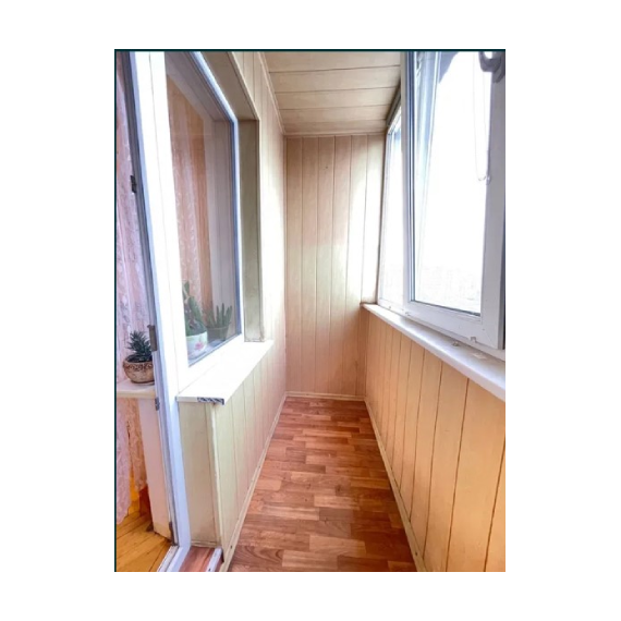 Купити 3 квартиру Йорданська 22 П3-7975 - балкон