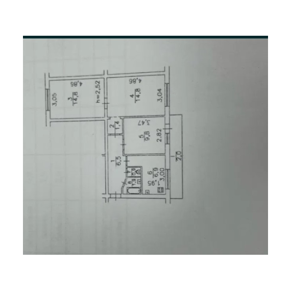 Купити квартиру Київ Азов 3 П3-2320 План