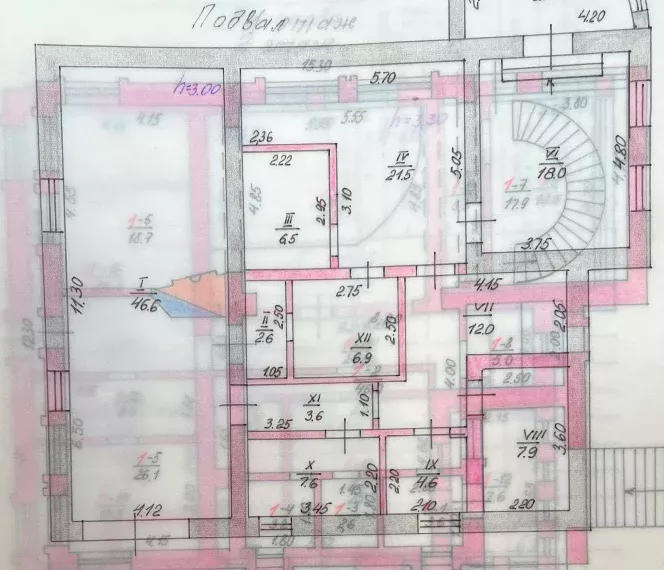 Оренда будинку Лісники ОБ-6863 план підвал