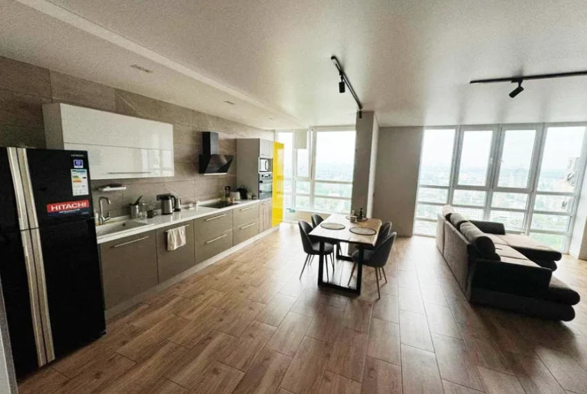 Прода дворівневої квартири Гулака 4 ПД-6730 Кухня Вітальня