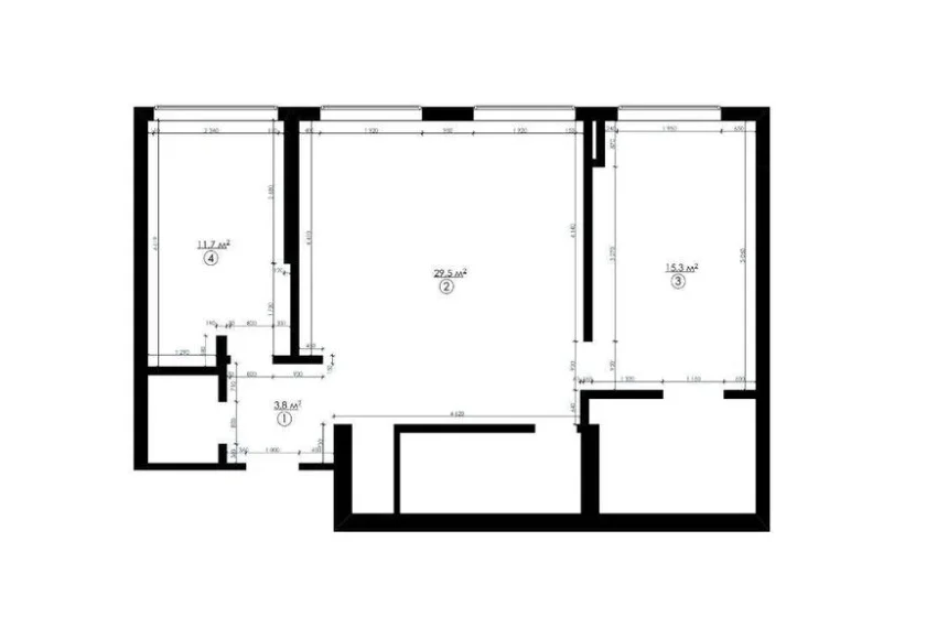 Купити квартиру Київ Богатирська 6А - П3 -2545 План