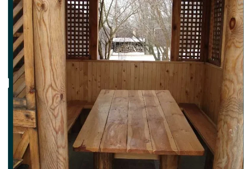 Оренда будинку Продольна 1 ОБ-5126 Альтанка зсередини