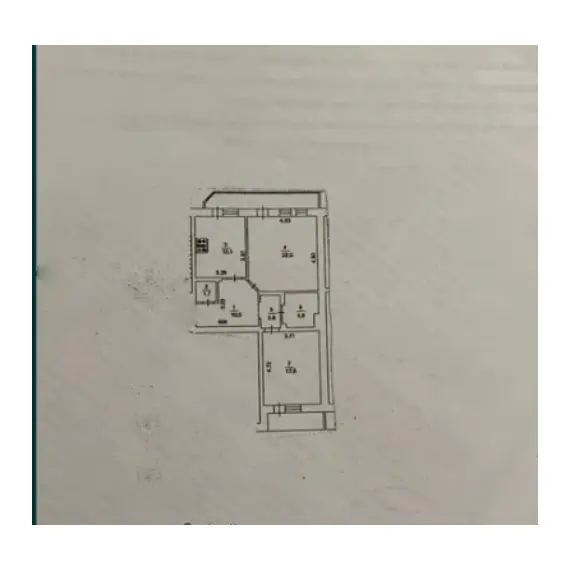Продаж 2 кв Бажана 14 П2-5114 План