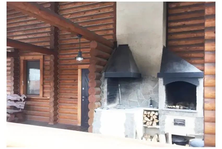 Оренда зрубу на осокорка ОБ-0496 Барбекю