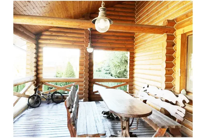 Оренда зрубу на осокорка ОБ-0496 Тераса