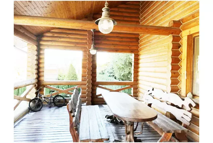 Оренда зрубу на осокорка ОБ-0496 Тераса