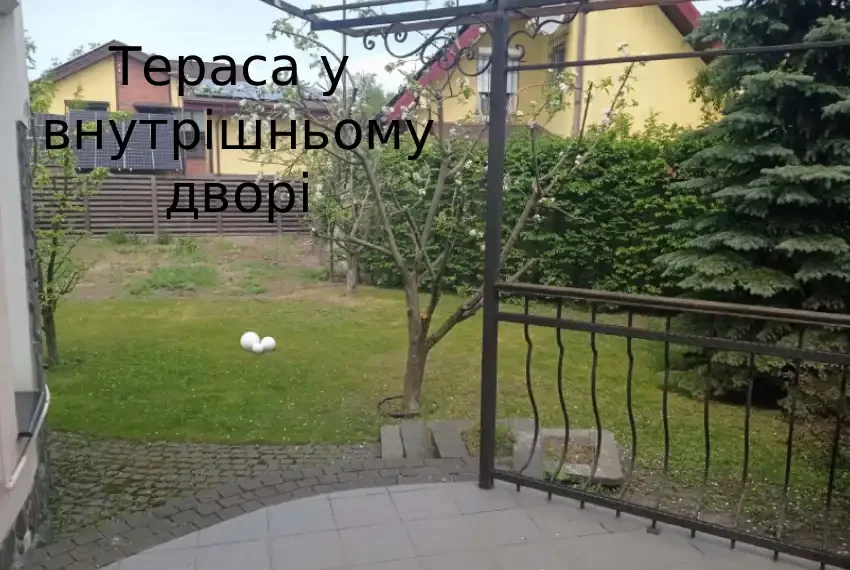 Оренда будинку Садова 139 ОБ-1238 Тераса у дворі