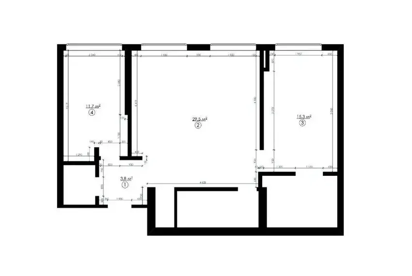 Продаж 3 кв Богатирська 6А П3-2545 План