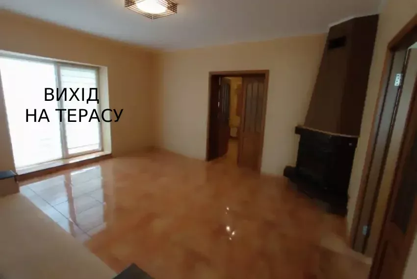 Оренда дуплексу Бортничі ОД-7777 Вітальня вихід на терасу