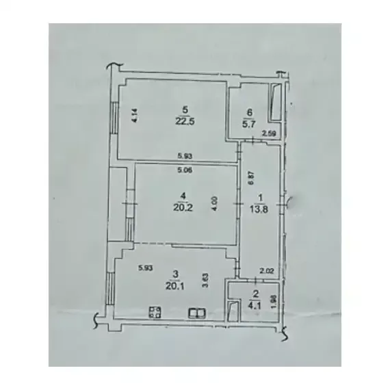 План Зывиренцька 59 П2-8661